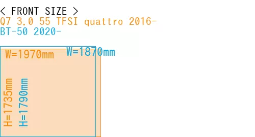 #Q7 3.0 55 TFSI quattro 2016- + BT-50 2020-